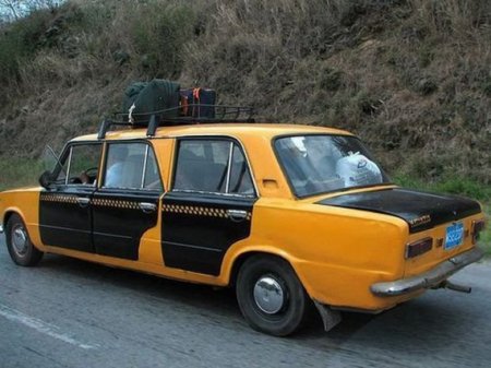шестидверное такси