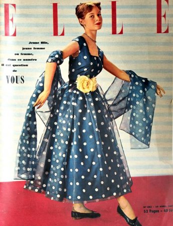 Журнал Elle, апрель 1951 г.