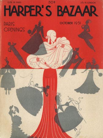 Журнал Harper's Bazaar, октябрь 1931 г.
