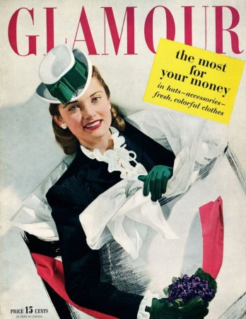 Журнал Glamour, апрель 1943 г.