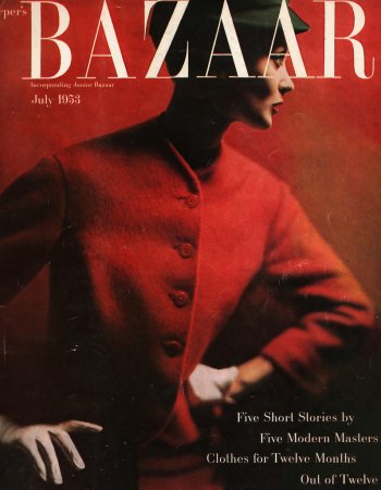 Журнал Harper's Bazaar, июнь 1953 г.