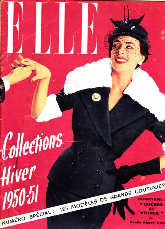 Журнал Elle, сентябрь 1950 г.