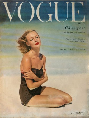 Журнал Vogue, июль 1953 г.