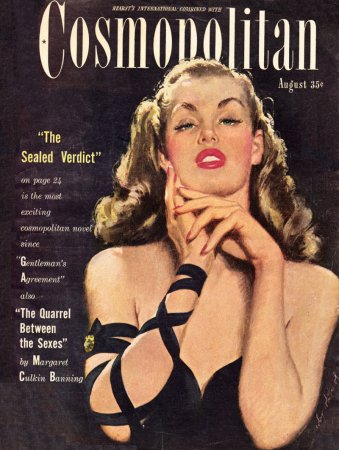 Журнал Cosmopolitan, август 1947 г.