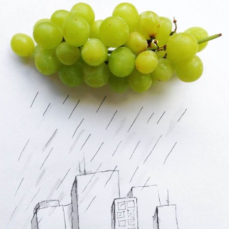виноградный дождь