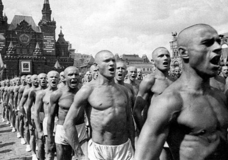 Всесоюзный парад физкультурников на Красной площади, 1937 год
